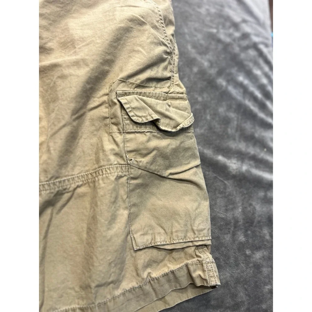 Polo‎ Ralph Lauren Mens Khaki Utility Canvas Classic Fit Cargo Shorts Size 42